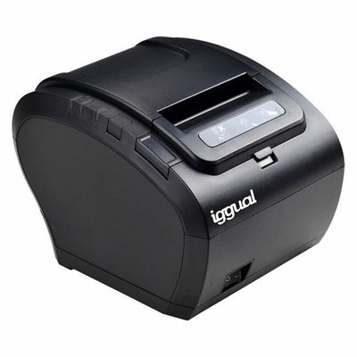 Drukarka Termiczna iggual TP8002 Czarny Czarnobiała